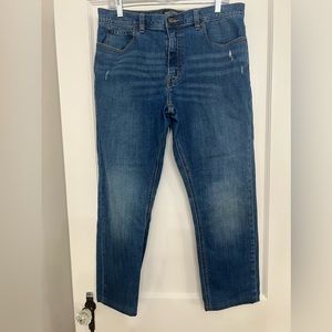 Jcrew mercantile flex straight denim jeans size 33